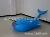 En stock, ballena azul inflable, tiburón inflable, ballena grande, narval inflable, fila flotante, cama flotante, anillo de natación