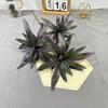 Novo 3-cabeça Lily Bamboo Big Lily Bamboo Simulação Verde Plantio Jardim Paisagem Folha Casa Soft Dress Tiro Adereços Flores