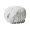 Yaling 9907 Touca de banho impermeável de dupla camada para meninas, touca de banho para cabelo doméstico, touca de filme para cabelo, touca de banheiro, touca para cuidados com o cabelo