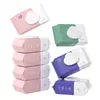 Cuidado de Plantas Transfronterizo Flor de Tres Colores Bebé Toallitas Suaves para Bebé 80 Piezas/Paquete Papel Portátil para Manos y Boca Fabricante Venta al por Mayor