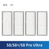 Adequado para acessórios do robô aspirador de varrer stone S8 Pro Ultra tela de filtro da caixa de poeira escova rolo de esfregão S8 saco de poeira
