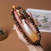 Dunhuang Bodhi Gradual Pulsera de Mano Material Viejo Raíz de Bodhi Wen Jugar Cuentas Círculo Único de Mano Pulsera de Mano Caperucita Roja Más Vendido Al Por Mayor