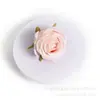 Cabezas de Flores de Rosa Artificiales Estilo Europeo para Uso en Bodas, Flores Falsas con Tacto Realista de Alta Gama, Materiales DIY para Decoración del Hogar