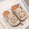 Zapatos Birkenstock de Suela Blanda para Niñas, Pantuflas de Dibujos Animados, Nuevo Estilo Otoño 2025, Zapatos Perezosos sin Cordones, Zapatos Tipo Gorro para Dedos