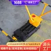 Ajustador de espacio entre rieles equipo de vía para mantenimiento ferroviario accionamiento hidráulico fuerza de ajuste fuerte ajustador de espacio entre rieles vertical de doble pasador