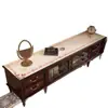 Tapete Simples Retrô para Mesa de Gabinete de TV, Tapete à Prova de Óleo e Impermeável para Gabinete de Sapatos de Entrada, Toalha de Mesa Longa Anti-Sujeira, Tapete de Proteção para Bancada