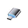 Adaptador USB-C a USB 3.0 OTG tipo fábrica, adaptador ligero para coche, lector de tarjetas de unidad U recargable