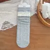 Calcetines frescos y dulces para mujer, calcetines japoneses dulces florales de media pantorrilla, encaje de puño de burbuja coreano, calcetines holgados de lunares pequeños estilo Ins