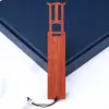 Marcador de Sándalo Hueco Vintage, Silla de Palacio, Silla Imperial, Estilo Mueble, Regalo de Madera Creativo, Regalo Cultural y Creativo