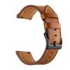 Correa de Cuero con Costura de Coche de 20 mm 22 mm para Samsung Watch 3/4 46 mm Huawei GT2/3 Pulsera de Cuero