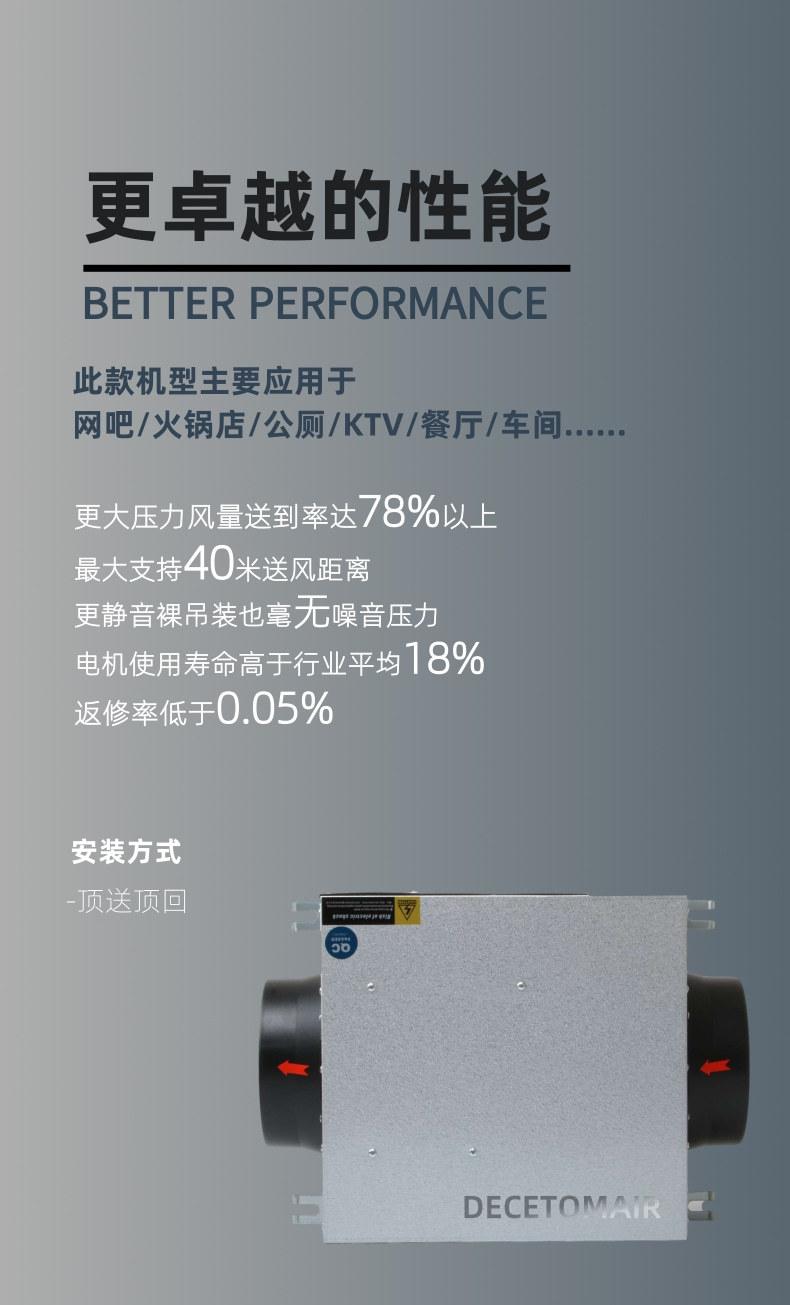 单向流排风机