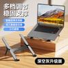 Suporte para Laptop Rotativo 360 Graus, Dobrável de Metal e Altura Ajustável para Desktop, Suporte de Computador para Resfriamento, Atacado do Fabricante