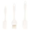 Espátula de Silicone Transfronteiriça Conjunto de 3 Peças Pincel de Silicone para Óleo de Confeitaria Espátula de Silicone Espátula para Bolo Conjunto de 3 Peças Estoque Pronto de Fábrica