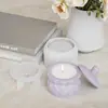 Molde de Silicona para Frasco de Almacenamiento Redondo Cuadrado con Forma de Diamante Maceta DIY para Flores Maceta para Velas Yeso Resina Pegamento Molienda