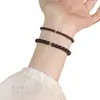 Nova Pulseira de Círculo Único Imitando Granada Estilo Chinês, Moderna e Simples, Pulseira de Nicho para Casal Unissex, Acessório Versátil
