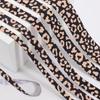 Nuevo Tocado de Cinta con Estampado de Leopardo Accesorios para el Cabello Material Accesorios Cinta de Muñeca con Lazo Accesorios Cinta de Leopardo de Una Cara