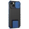 Funda para teléfono móvil iPhone 12 Pro Max con soporte deslizante resistente a caídas dos en uno Apple 13 color de contraste XR funda protectora