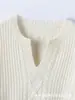 Nuevo Suéter de Punto 100% Cachemira Otoño e Invierno Cuello Tijera Manga Larga para Mujer Jacquard Color Sólido Cálido Jersey Base