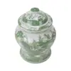 Jarra General de Cerámica Esmaltada de Colores Jingdezhen, Decoración Nueva de Estilo Chino para Sala de Estar y Entrada, Jarrón de Estilo Antiguo, Recipiente para Té para el Hogar