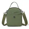 Bolsa Transversal Leve de Duas Camadas para Mulheres, Bolsa de Ombro Casual para o Dia a Dia, Bolsa Pequena Versátil, Bolsa para Celular de Viagem ao Ar Livre