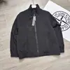 Chaqueta de Estilo Tech de Piedra Transfronteriza Casual Holgada Insignia de Brújula Color Sólido Ropa Exterior Unisex Modelo Nuevo Primavera y Otoño