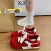 Zapatos de Entrenamiento de Cuero Genuino para Mujer, Nuevo Modelo 2026, Zapatos de Primavera y Verano para Mujer, Suela Suave, Tenis Casuales Cómodos, Zapatos de Forrest Gump