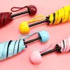 Sombrilla de cápsula con 50% de descuento, protección UV, sombrilla para estudiantes mujeres, versión coreana, doble uso para sol y lluvia, plegado automático