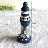 Promoción de Fábrica Estilo Mediterráneo Madera Océano 13cm Faro Pequeño Decoración Regalo Creativo Accesorios para Disparos