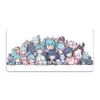 Mouse Pad Simples Exclusivo Transfronteiriço para Meninas, Pad de Mesa de Escritório com Aparência Sofisticada, Pad Espesso Extra Grande para Teclado de Computador de Estudo