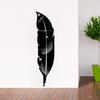 Nuevo Adhesivo de Pared Espejo Pluma 6 Piezas Dormitorio Sala de Estar Espejo Decorativo Adhesivo de Pared Z99