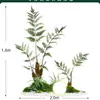 Set de Árbol de Plátano Viajero Artificial, Estilo Tropical, Estilo Lujo Ligero, Árbol Falso Decorativo para Paisajismo Debajo de la Escalera, Suministro Directo del Fabricante