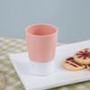 Vaso para Cepillo de Dientes, Color Liso Nórdico, Elegante, Sencillo, Vaso Creativo para Cepillarse los Dientes, Vaso para Enjuague Bucal, Vaso para Beber, Vaso Bicolor, Vaso de Pareja