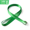 Lanyard de Aleación de Aluminio en Stock, Hebilla Creativa de Metal de 1.5 cm de Ancho, Lanyard para Tarjeta de Identificación de Trabajo con Impresión de Logo, Directo del Fabricante