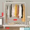 Perchero Plegable Simple de Pie para Dormitorio del Hogar, Barra Plegable para Secar Ropa en Casa, Colgador Plegable para Ropa, Tendedero Plegable para Balcón