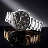 Relojes Clásicos para Hombre Venta al por Mayor Transmisión en Vivo en Douyin Relojes de Moda Transfronterizos de Acero Inoxidable Relojes para Hombre Simples y Versátiles