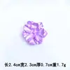 Banda para el Cabello de Flores de Resina Pendientes Material DIY Hecho a Mano Pendientes de Banda de Goma Pasador Accesorios para el Cabello Accesorios Venta al por Mayor