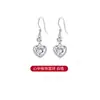 Aretes de plata esterlina 999 para mujer Corea del Sur aretes de plata pura aretes largos elegantes aretes de celebridad en línea 2020 Nueva Moda Hada
