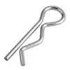 Pasador de horquilla tipo B de acero inoxidable 201, pasador de resorte, pasador de onda, pasador de seguridad m1m1.2m1.6m1.8m3m4m5