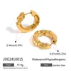 Pendientes de Acero Inoxidable Jieding Set de Pendientes de Diamante Blanco Joyería para Mujeres 2026 Año Nuevo Pendientes de Fuegos Artificiales Rojos