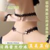 Corea del Sur Encaje Blanco Gargantilla Collar para Mujer Clavícula Collar Corto Simple Versátil Perla Accesorios Collar