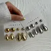 Pendientes de Gota de Guisantes Franceses para Mujer Ins Nicho Sentido Avanzado Pendientes de Viento Frío Pendientes Explosión conjunto Venta al por Mayor