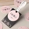 Etiquetas Colgantes para Ropa, Etiquetas para Ropa de Mujer, Diseño Gratuito de Precios, Etiquetas Colgantes para Ropa con Logo, Marcas Elegantes y de Moda Hechas a Medida
