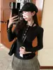 Camiseta de manga larga con botones y cuello en V Henry, moderna y elegante, para otoño e invierno, adelgazante y engrosada, adecuada como prenda interior