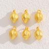 Ouro areia dois mundos Flor de lótus botão de lótus Pingente de lótus pingente pequeno pulseira colar brincos Acessórios de joias DIY