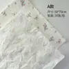 Estilo ins papel de flor de impressão papel de pera da neve papel de forro para embalagem de flor fresca papel esfregado à mão papel para embrulho de buquê materiais de arte floral DIY