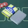 Cartas de Poker Texas Hold'Em em PVC, Em Estoque 32 Cartas de Seda Grossa com Textura de Areia, À Prova d'Água, Resistentes a Rasgos, com Cartas de Regras, Atacado do Fabricante