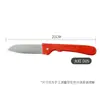 Navaja de fruta plegable cuchillo de acero inoxidable suministro de tienda de 1 yuan cuchillo para pelar fruta cuchillo afilado portátil para pelar venta al por mayor