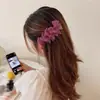 Pinza para el pelo de lazo para la parte trasera de la cabeza, encaje negro de gasa coreana, súper de hada, popular en redes sociales, estilo japonés, accesorio para el pelo de pinza lateral para niñas