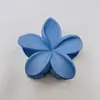 Oufile Europeu e Americano Transfronteiriço Fosco Plumeria Presilha de Cabelo Feminina Férias Coque Presilha Tubarão Grampo de Cabelo Acessórios de Cabelo Atacado