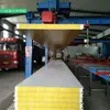 Parede Divisória de Oficina Sem Poeira Teto Placa de Purificação Máquina Lã de Rocha Ignífuga Placa de Isolamento Painel Sanduíche de Aço Colorido Fabricante